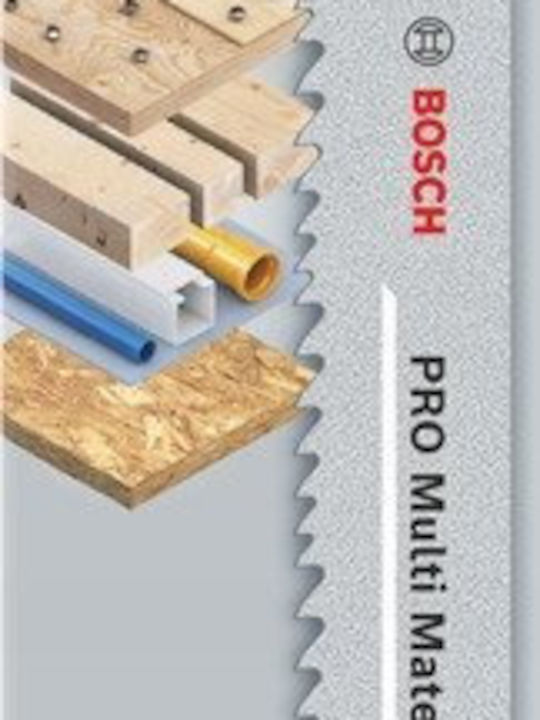 Bosch Reciprocating Saw Blade Pro Multi Material Demolition S1110vf 1.6 X 22 X 225mm 2pcs