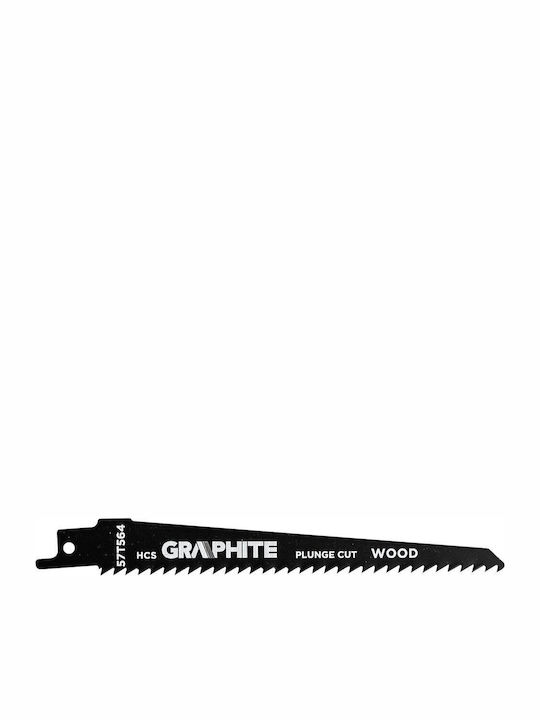 Reciprocating Saw Blade Hcs 152 X 19 X 1.3 Mm 6 Tpi