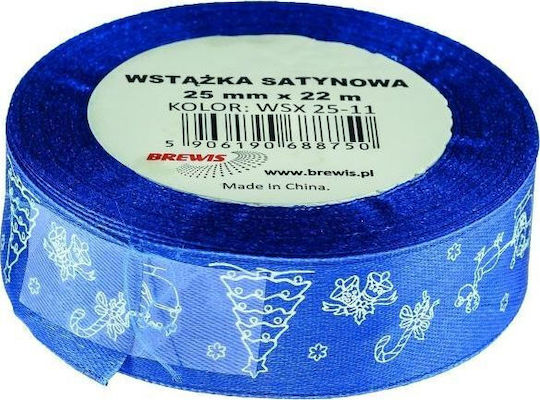 Brewis Christmas Ribbon 2.5cm 1pc