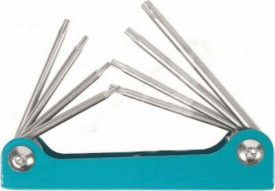 Forsage Set mit 8 Torx-Schlüsseln