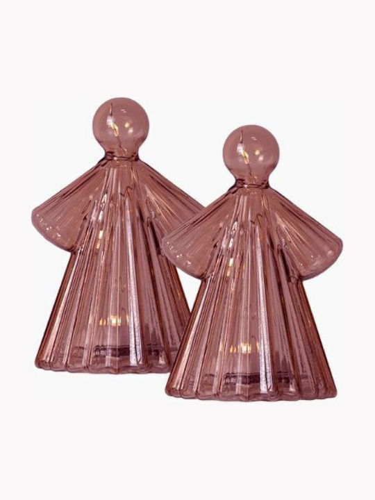 Decorative Illuminated Figure Sirius Home 37625 Burgundy Glass Atmosphere Universal Orientation 6 Bulbs