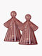 Decorative Illuminated Figure Sirius Home 37625 Burgundy Glass Atmosphere Universal Orientation 6 Bulbs
