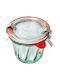 Weck Set of 12 General Use Glass Jars with Transparent Lid 80ml 12 Pieces