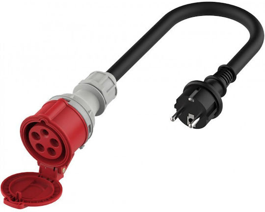 Platinet Ev Adapter 11kw Cee Female To 3.5kw Schuko Plug Single-phase Max 3.68kw @16a 0.2m