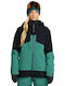Volcom Stretch H0652602-SUG Γυναικείο Μπουφάν Gore-Tex για Σκι & Snowboard Πράσινο