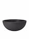 Koopman Planter Plastic Black 40x40cm.