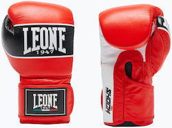 Leone 1947 Boxhandschuhe Leder für Kampf Rot Leone 1947 Boxhandschuhe Leder für Kampf Rot