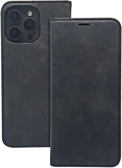 Smart Book Piele artificială / Silicon Negru (iPhone Air)