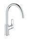 Grohe Kitchen Faucet Counter Silver