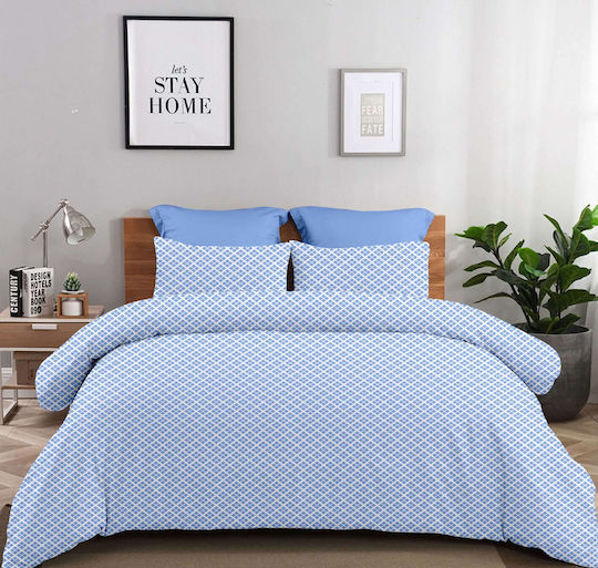 Astron Italy Duvet Single 160x240cm Claudia Blue 350 GSMGsm