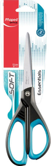 Foarfece Maped 21 Cm Essential Soft Blister Turcoaz