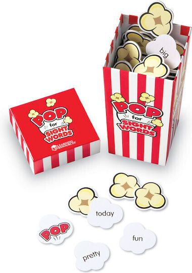 Joc de Societate Word Popcorn pentru 2-4 Jucători 5+ Ani (EN) Learning Resources