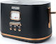 Muse Toaster 2 Slots Black