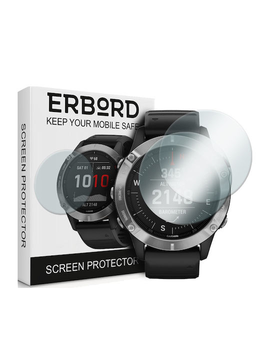 2x Γυαλί Erbord Garmin Fenix 6/6 Pro Γρήγορη