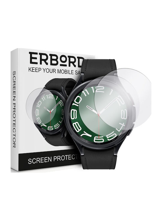 2x Стъкло Erbord Samsung Galaxy Watch 6 Classic 47mm Бързо