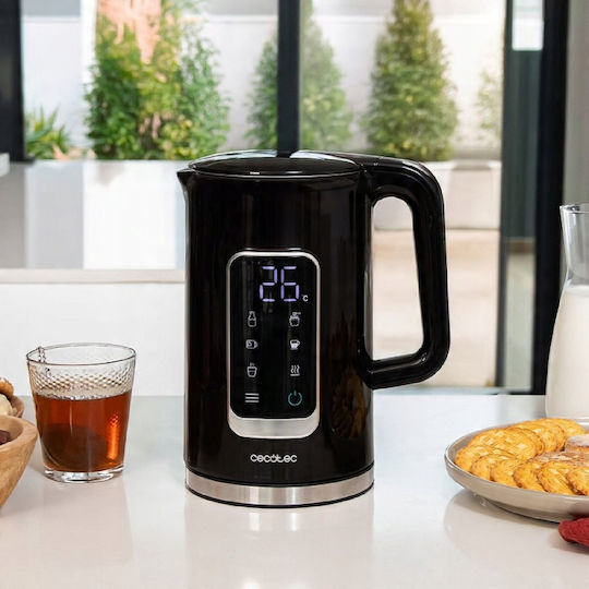 Cecotec Thermosense 500 Touch Βραστήρας 1.7lt 2200W Καφέ