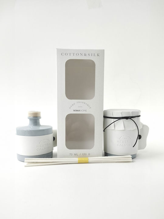 Nima Αρωματικό Κερί σε Βάζο με Άρωμα Nima 130gr
