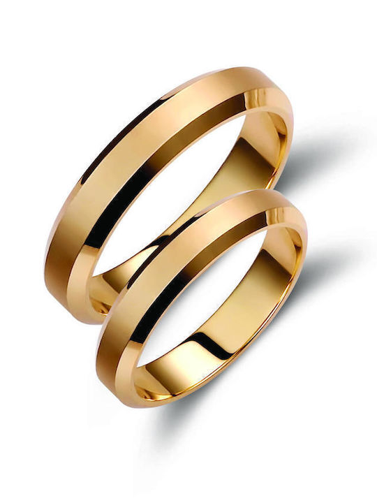 Valauro Χρυσές Βέρες 9 Καρατίων – 3.7mm