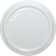 Lids Jars 100mm White Pack 10 Pcs