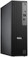 Dell Pro Slim QCS1250 Настолен Компютър (i3-14100/8GB DDR5/512GB SSD/Linux)