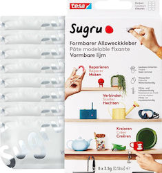 Tesa Glue Gun Tesa Sugru Moldable All-purpose Adhesive 8 Pcs White Tesa Glue Gun Tesa Sugru Moldable All-purpose Adhesive 8 Pcs White
