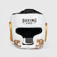 Boxing Pro Boxhelm Erwachsene Volles Gesicht Weiß