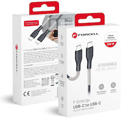 USB 2.0 USB-C male - USB-C 100W 1m USB 2.0 USB-C male - USB-C 100W 1m