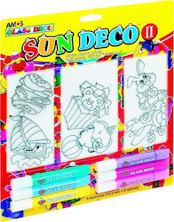 Χρώματα Βιτρό Amos Sun Deco Ii 6 Χρώματα 134305