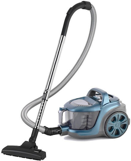 Finlux FCH-2828S Staubsauger 700W Beutellos 3Es Blau