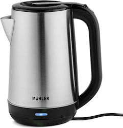 Muhler WK-177S 2lt with Power 2200W Silver Muhler WK-177S 2lt with Power 2200W Silver