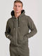 Sweatshirt with Hood Khaki