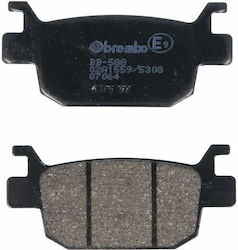 Τακάκια Φρένων Brembo 07064 Carbon Ceramic 81.3x9 Mm Αριστερά Δεξιά Πίσω Scooters