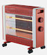 Termomax Heizung Quarz mit Thermostat 1500W