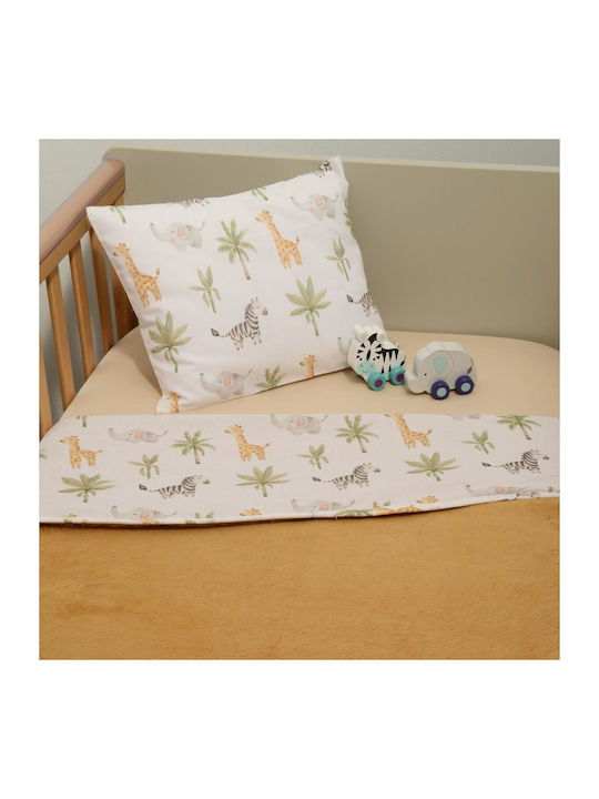 Baby Oliver Κουβέρτα Κούνιας Minky 100x150εκ.
