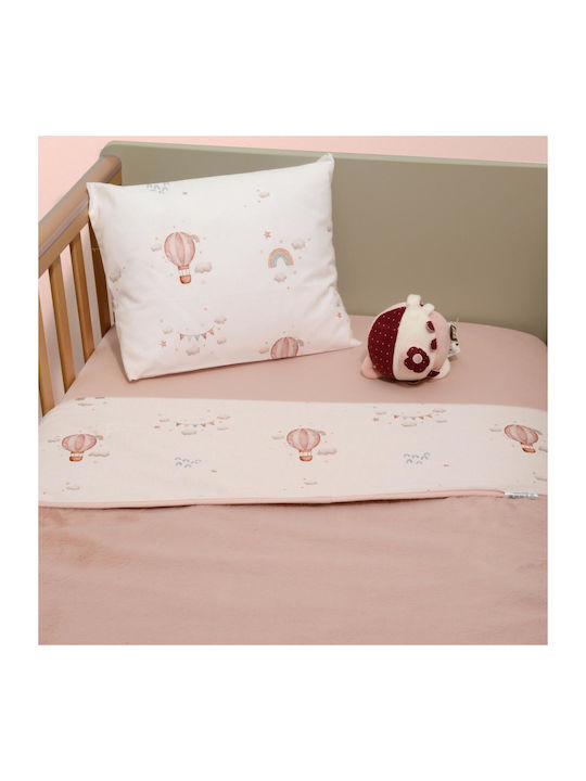 Baby Oliver Κουβέρτα Κούνιας Minky 100x150εκ.