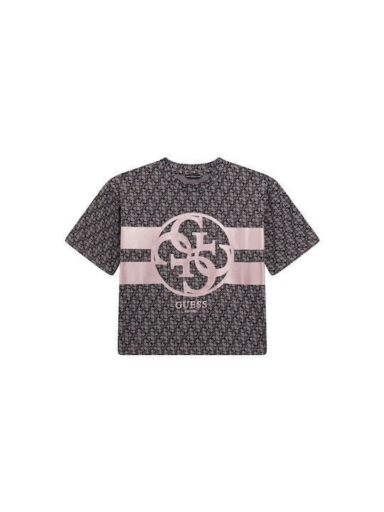 Guess Παιδικό T-shirt Μωβ