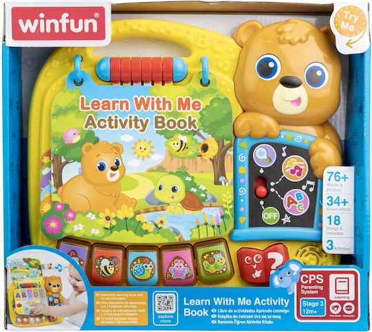 Winfun Activity Book with Music and Sounds for 12++ Months