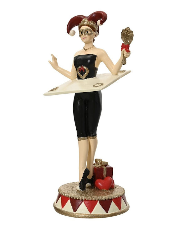 Dekorative Figur aus Polyresin Rote 11,3×8,9×22,7cm Kaemingk 398547 00054312