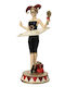 Dekorative Figur aus Polyresin Rote 11,3×8,9×22,7cm Kaemingk 398547 00054312
