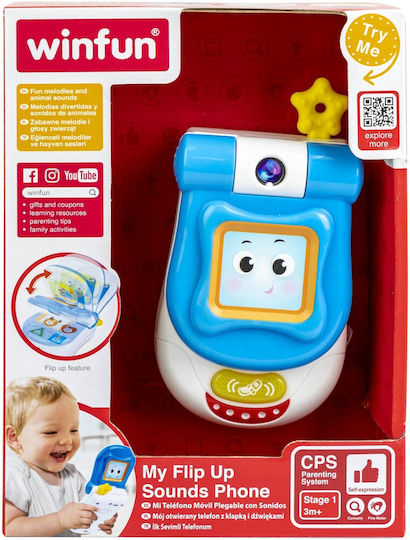Winfun Jucărie Telefon cu Sunete pentru 3++ Luni