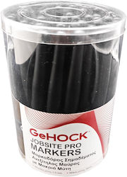 GeHock Permanentmarker 1.5mm Black 36Stück