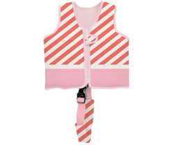 Vesta De Protecție Stripes Bloom&blush 3-6 Ani Monnëka