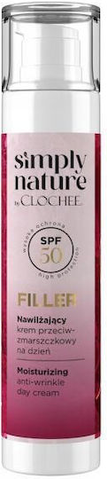 Clochee Simply Nature Filler Cream Face Day with SPF50 50ml