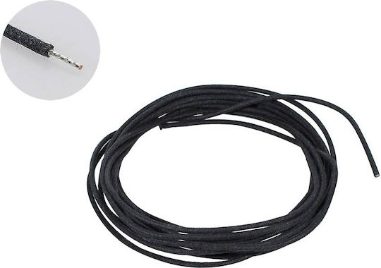 Boston Pbw 50 Wht Usa 1 Foot Waxed Cotton Push Back Wire Μαύρο