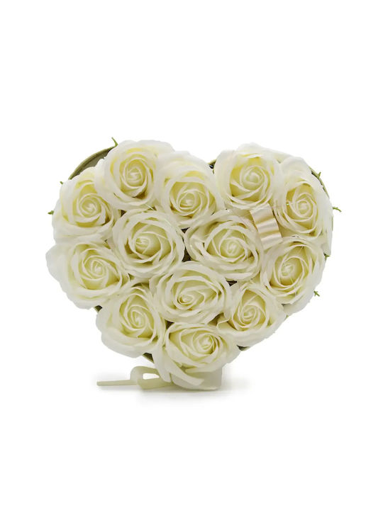 Bouquet Cream Soap Roses