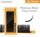 Nagaraku Air Series Double Tips Ellipse Eyelash Extension 0.15d Mix 8-15mm