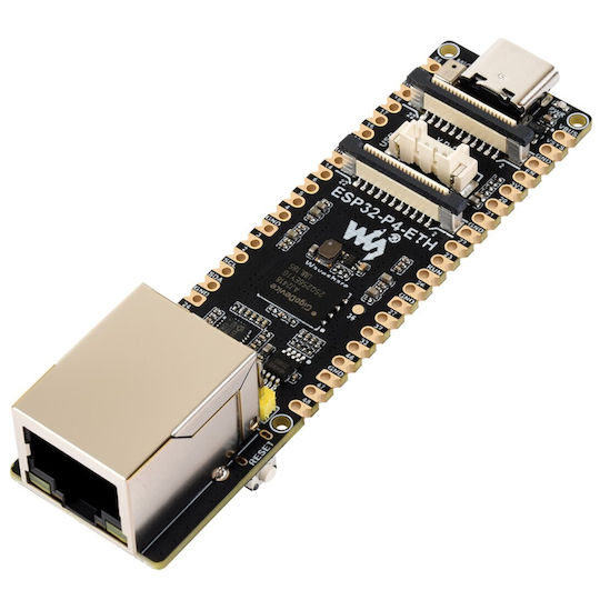 Waveshare Esp32-p4 Ethernet Port Loose Unsoldered Headers