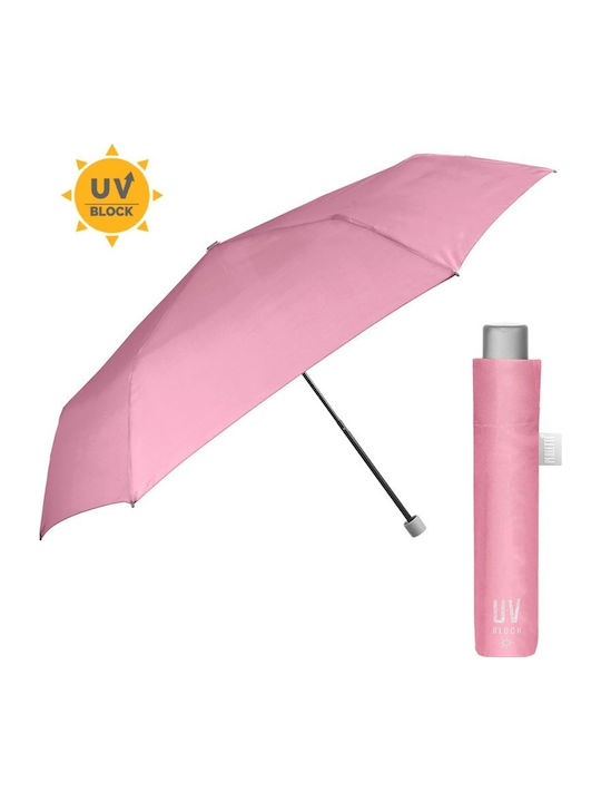 Rain Winddicht Regenschirm Kompakt Rosa