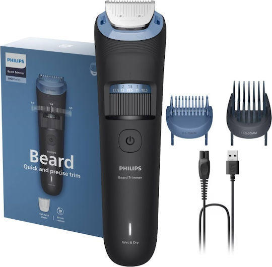 Philips Series 3000 Wiederaufladbare Haarschneidemaschine Schwarze BT3660/15