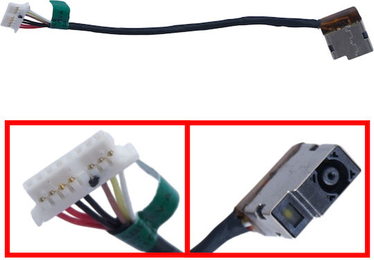 Laptop Power Socket 240 G3 with Cable for HP HP 240 G3 246 250 G4 255 G5 Pavilion 15-AC Envy M6-P Chromebook 11 G4 Stream 11-D